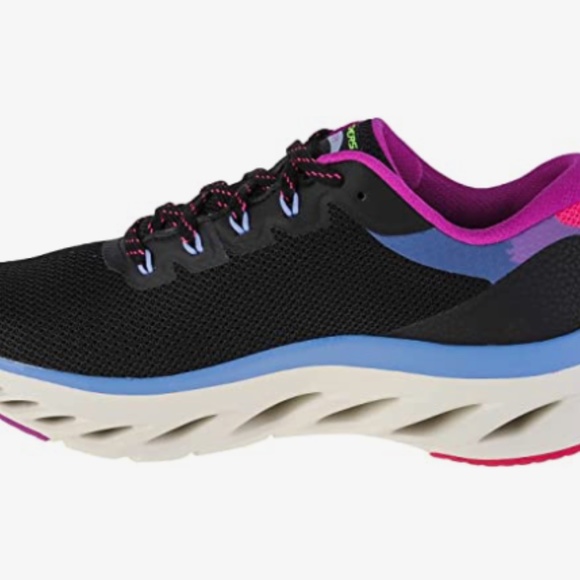 NWT Women's Skechers Arch Fit Glide Step Highlighter Sz. 10 Multicolor Black - Picture 3 of 8